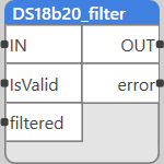 DS18b20 Filter Block